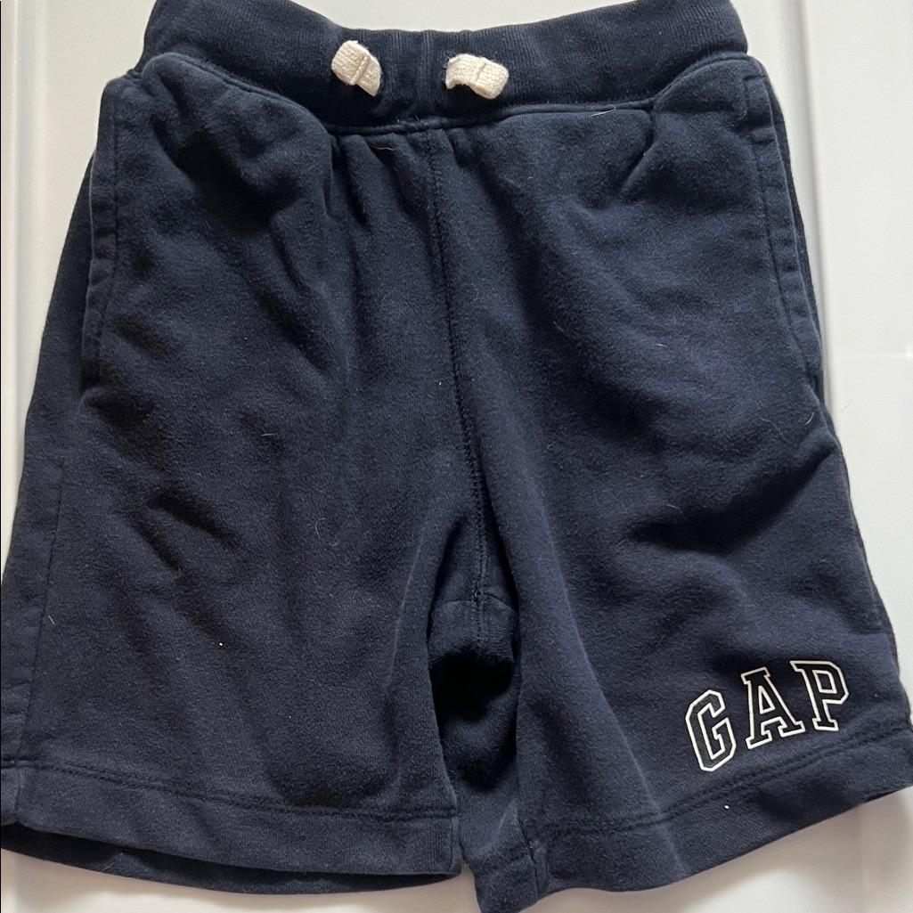 Gap Kids Dark Blue Shorts With Logo
